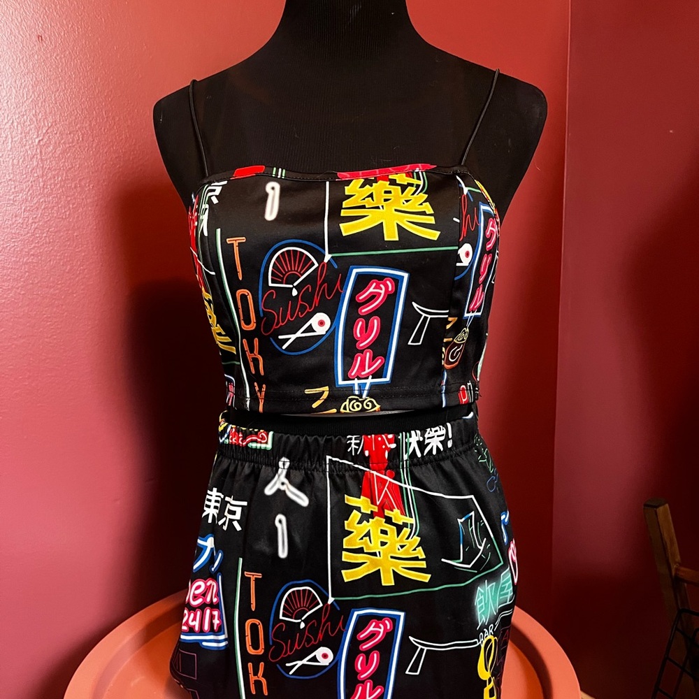 Sushi & Japanese Graphic Print Dress 🍣